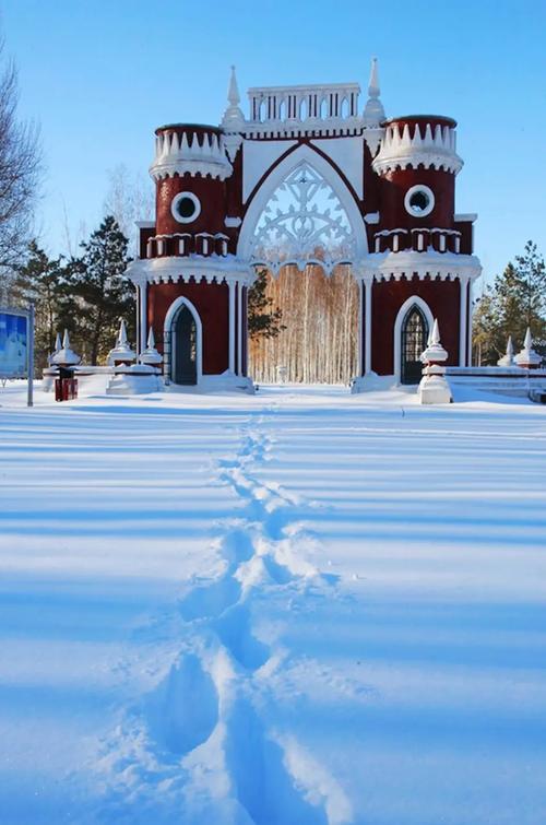 哈尔滨下雪的相关图片